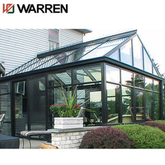 Aluminum outdoor glass house extension sunroom