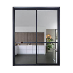 WDMA aluminum 96x80 sliding glass door