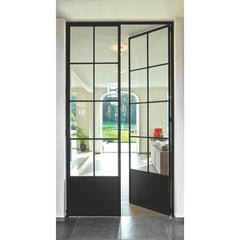 WDMA Stainless Steel Aluminum Swing Glass Doors And Windows