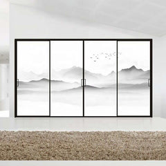 Newly Designed Smart Film Automatic Induction Automatic Induction sliding door modern doors designs