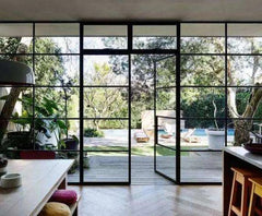 WDMA  Low-luxuryDecorative  Buy Steel Frame Fixed Window   iron window