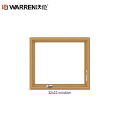 WDMA 32x62 Window Aluminum Opening Casement Windows Standard Double Pane Window