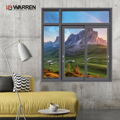 Good Quality Products Aluminium Frame Sliding Glass Window For Various Rooms Of Villa Business Residence