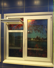 WDMA promotional high quality european style plastic casement window pvc windows for home