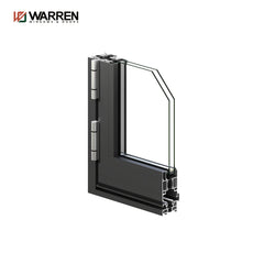 26x80 Bifold Aluminium Full Glass Black Custom Size Bathroom Door Price