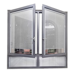 WDMA AS2047 aluminum double pane window aluminum bay  window
