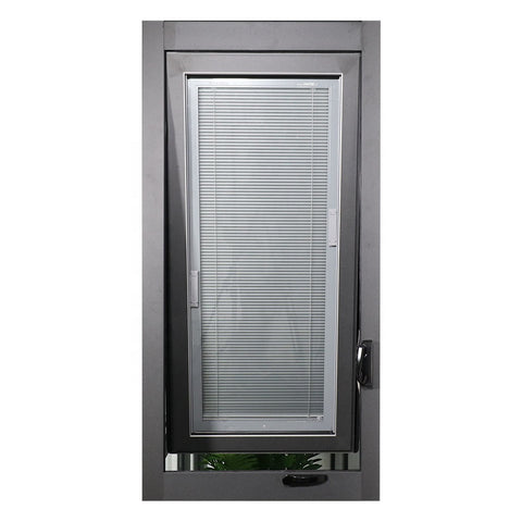 28x64 Aluminum double glass casement window color customized good quality for sale