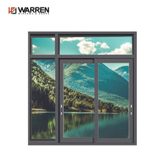 60x60 window Thermally Broken Exterior Aluminium Tempered Glass Sliding Window For Home