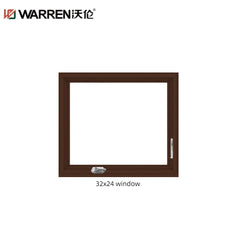 WDMA 32x62 Window Aluminum Opening Casement Windows Standard Double Pane Window