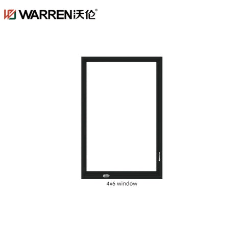 Warren 4x6 Window Black Aluminium Casement Windows Black Casement Windows Exterior