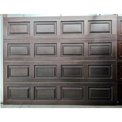 China WDMA Industrial Vertical Lifting Metal Sectional Garage Door for Exterior