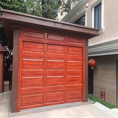 China WDMA industrial insulated garage door fireproof garage door
