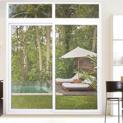 WDMA upvc glass sliding doors window design for living room