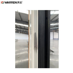 WDMA 84x80 Exterior Door French 5 Glass Panel Front Door Double Swing Glass Door French Exterior