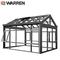 Low E glass winter Sun house sunroom