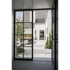 WDMA Commercial Fixed And Casement Partition Front Glass Door