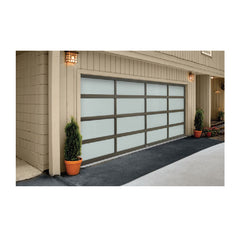China WDMA good quality industrial automatic overhead galvanized steel rolling shutter garage door