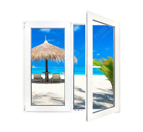 WDMA customized design impact resistant  PVC  swing window