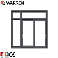 large flush aluminium balcony sliding window