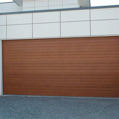 China WDMA Low price residential automatic glazed garage doors