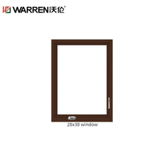 WDMA 30x32 Window Aluminum Casement Glass Window Energy Efficient Double Glazing Window