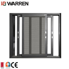 35.5 x 35.5 aluminium framed sliding glass door window