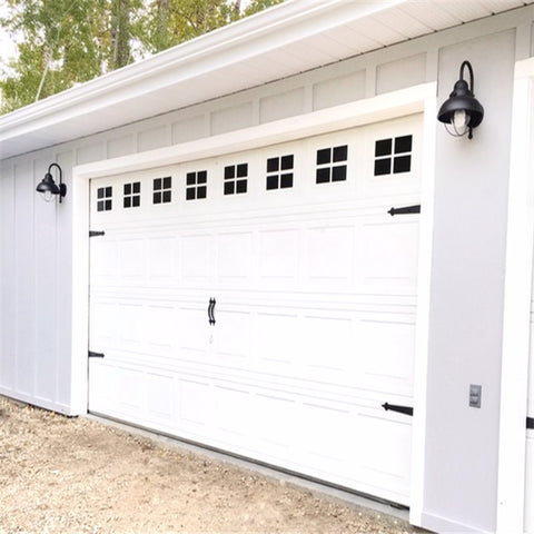 China WDMA black aluminum benefit glass sectional garage garage door remote control