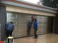 China WDMA Remote control electric steel material garage door