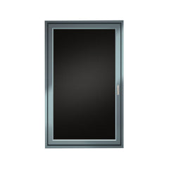 WDMA Thermal break aluminum frame glass built in screen double glazed casement window