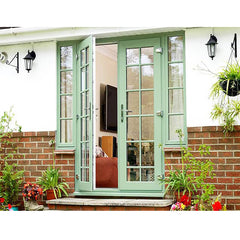 Modern Residential Exterior Aluminum Swing Patio French Glass Door