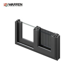 Warren 60x40 Sliding Window Triple Pane Sliding Windows Reflective Sliding Window Aluminum