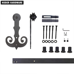 HD-FT41 Mustache Sliding Door Materials Hardware Hodor Made on China WDMA