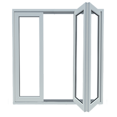 WDMA New Design Thermal Break Aluminum Casement Window Double Tempered Glass