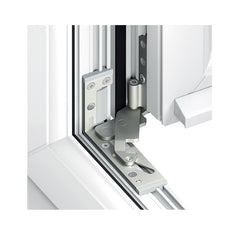 Aluminum custom European style tilt and turn double glazed windows manufacturer