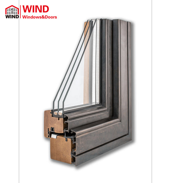 Luxury Copper Wood Partitions Patio Door Bi Folding Sliding Door for Restaurant on China WDMA