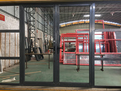 Modern luxury aluminium profile used exterior french doors for sale on China WDMA