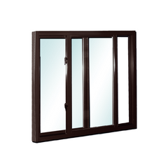 WDMA High Quality Custom Aluminum Horizontal Sliding Window With Double Tempered Glass