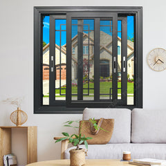 WDMA aluminum glass sliding window for apartment