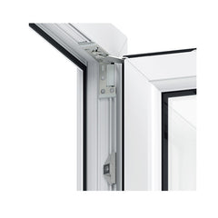 Aluminum custom European style tilt and turn double glazed windows manufacturer