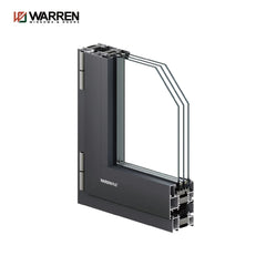 Warren 18x36 Casement Aluminium Triple Glass Black Small Window Near Me