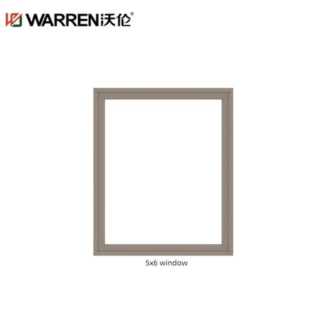 Warren 5x6 Window Aluminium Frame Glass Window Double Insulated Windows