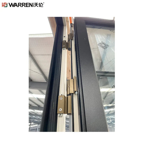 Warren 30x96 French Aluminium Triple Glazing Gray Modern Storm Door Prices