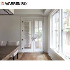 Warren 20x80 Interior Door Black Double Doors Double Pane Glass Door French Aluminum Exterior Glass