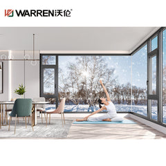 Warren 8 foot window design large hurricane impact large glass picture casement sliding window