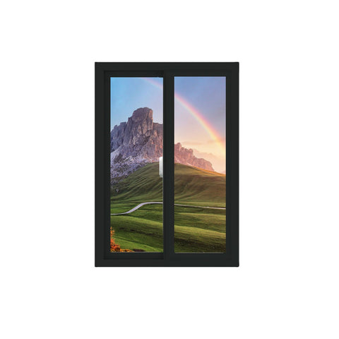 24x36 window double glazed aluminum sliding window price with mosquito net for sale