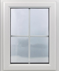 WDMA Vinyl Fixed Window Double Glazed Glass UPVC Customized Window Design
