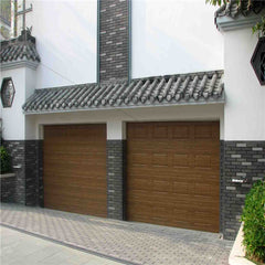 China WDMA Customized American standard Aluminum Modern Glass sliding garage door