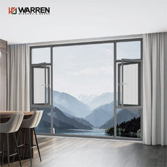 40x36 window American Modern design villa house soundproof aluminum casement window