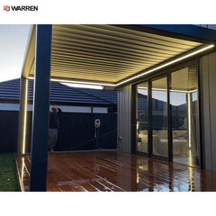 Warren aluminium gazebo garden building outdoor pergola