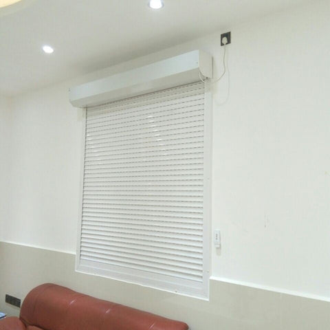 Curtain Wall Door Vertical Electronic Aluminum Automatic Roller Window Louver Shutter on China WDMA